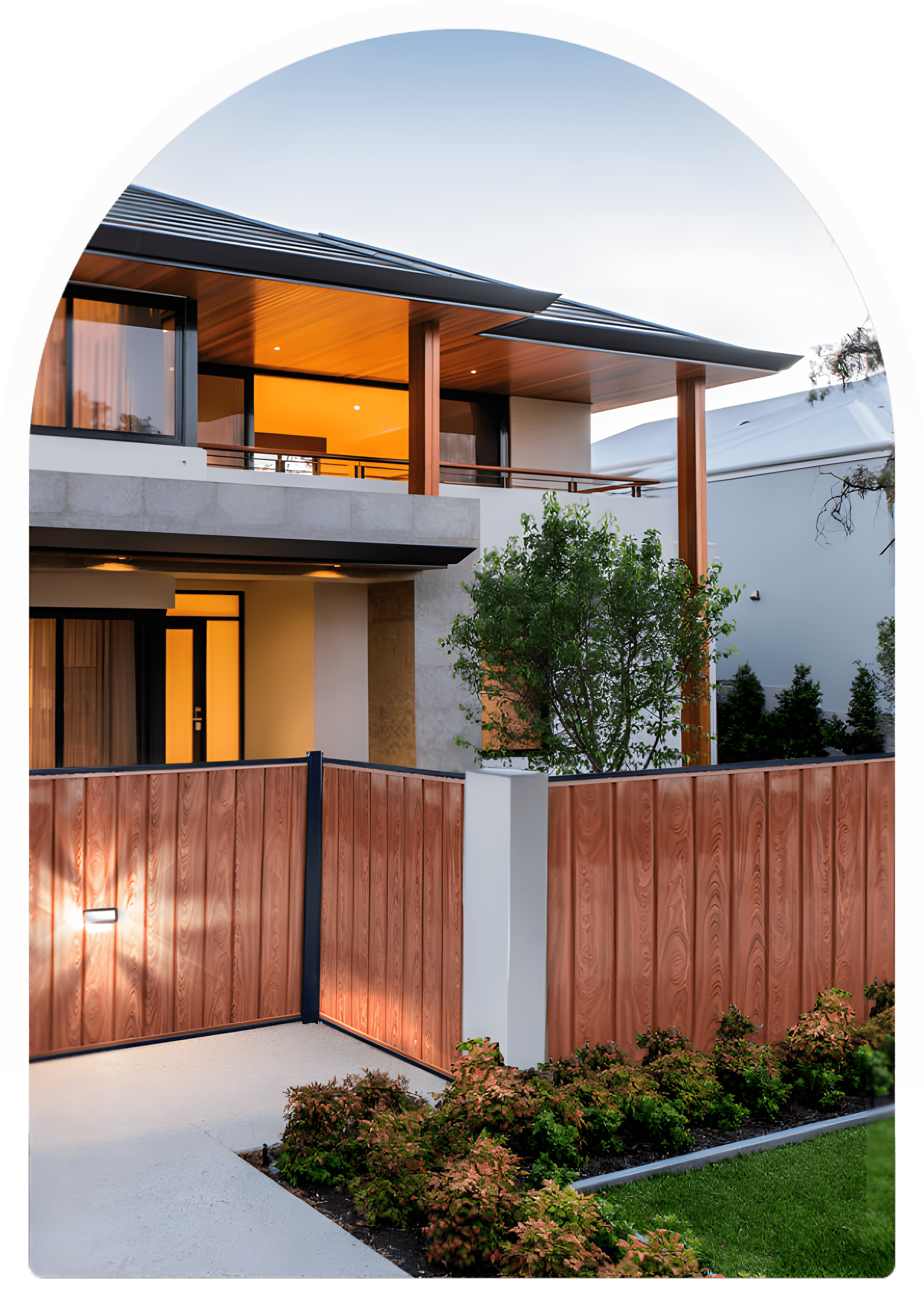 MEK metal fence and exterior installation